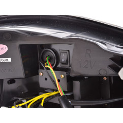 Kit feux arrière LED Lightbar Porsche Boxster type 987 04-09 noir 