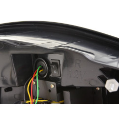 Kit feux arrière LED Lightbar Porsche Boxster type 987 04-09 fumée 