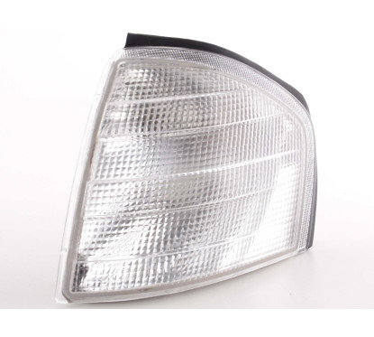 Jeu de clignotants avant Mercedes Benz Classe C type W202 94-99 blanc