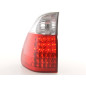 Kit feux arrières LED BMW X5 type E53 04- clair / rouge Kit feux arrières LED BMW X5 type E53 04- clair / rouge