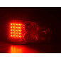 Kit feux arrières LED Citroen Saxo type S / S HFX / S KFW 96-02 clair / rouge