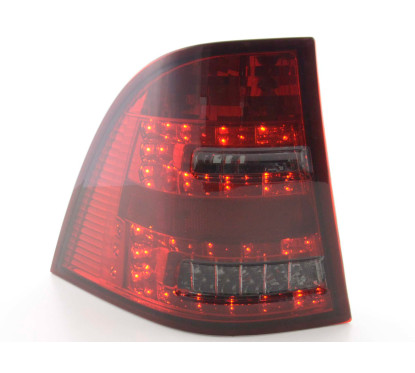 Kit feux arrières LED Mercedes Classe M type W163 98-05 rouge / noir