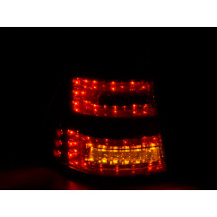 Kit feux arrières LED Mercedes Classe M type W163 98-05 rouge / noir 