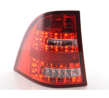 Kit feux arrière à LED Mercedes Classe M type W163 98-05 clair / rouge 