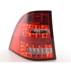 Kit feux arrière à LED Mercedes Classe M type W163 98-05 clair / rouge