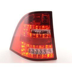 Kit feux arrière à LED Mercedes Classe M type W163 98-05 clair / rouge 