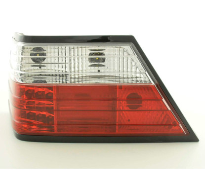 Kit feux arrières LED Mercedes Classe E berline W124 85-96 clair / rouge 