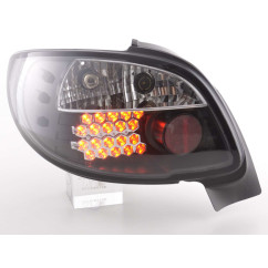 Kit feux arrières LED Peugeot 206 CC Cabrio 98-05 noir