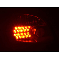 Kit feux arrières LED Peugeot 206 CC Cabrio 98-05 noir 
