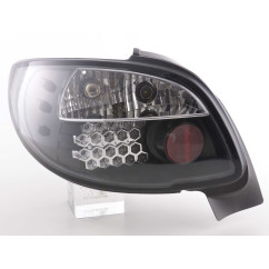 Kit feux arrières LED Peugeot 206 CC Cabrio 98-05 noir 