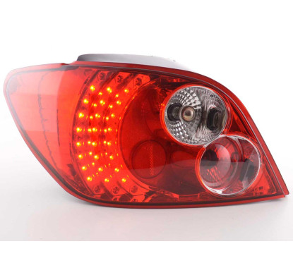 Kit feux arrières à LED Peugeot 307 hayon 01-04 clair / rouge