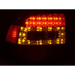 Kit feux arrière LED Porsche Cayenne type 955 02-06 rouge / noir 