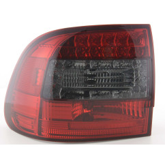 Kit feux arrière LED Porsche Cayenne type 955 02-06 rouge / noir 