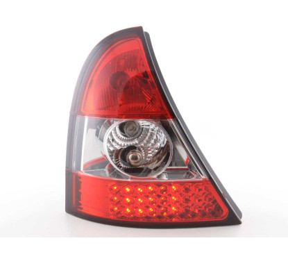 Kit feux arrières LED Renault Clio type B 01-04 clair / rouge 