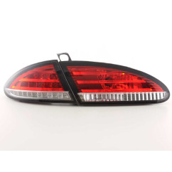 Kit feux arrières LED Seat Leon type 1P 05-09 rouge / clair 
