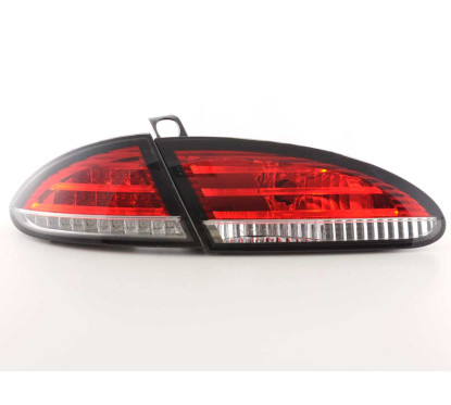 Kit feux arrières LED Seat Leon type 1P 05-09 rouge / clair 