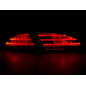Kit feux arrières LED Seat Leon type 1P 05-09 rouge / clair