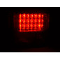 Jeu de feux arrière à LED VW Bus T4 type 70 ... 90-02 rouge / noir Jeu de feux arrière à LED VW Bus T4 type 70 ... 90-02 rouge / noir
