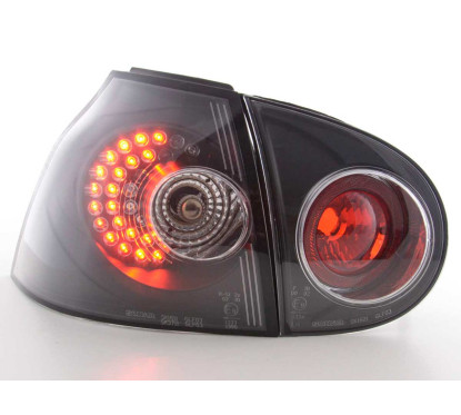 Kit feux arrières LED VW Golf 5 type 1K 2003-2008 noir 