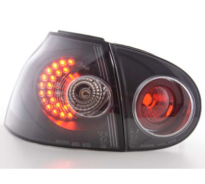 Kit feux arrières LED VW Golf 5 type 1K 2003-2008 noir