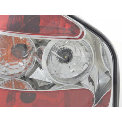 Kit feux arrières Audi A3 type 8L 96-00 chrome 