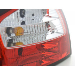 Feux arrières set Audi A6 Limo type 4B 97-03 rouge / blanc 