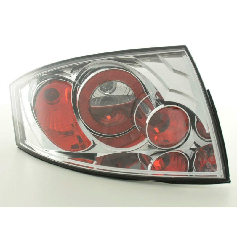 Jeu de feux arrière Audi TT type 8N 99-06 chrome Jeu de feux arrière Audi TT type 8N 99-06 chrome