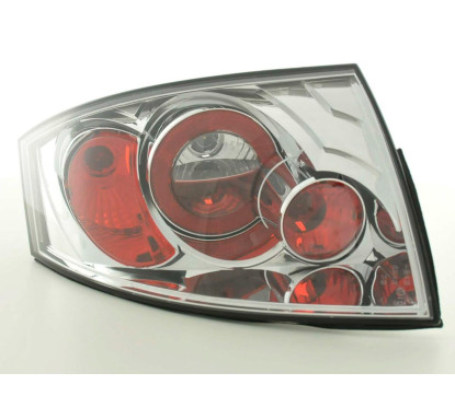 Jeu de feux arrière Audi TT type 8N 99-06 chrome 