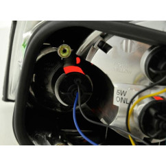 Jeu de feux arrière Audi TT type 8N 99-06 chrome 