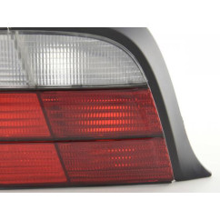 Kit feux arrière BMW Série 3 Coupé type E36 91-98 rouge / blanc 