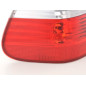 Kit feux arrière BMW Série 3 Limo type E46 01-05 blanc / rouge Kit feux arrière BMW Série 3 Limo type E46 01-05 blanc / rouge