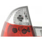 Kit feux arrière BMW Série 3 Touring type E46 99-02 blanc / rouge Kit feux arrière BMW Série 3 Touring type E46 99-02 blanc / rouge