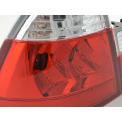 Kit feux arrière BMW Série 3 Touring type E46 99-02 blanc / rouge 