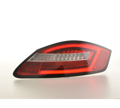 Kit feux arrière LED Lightbar Porsche Boxster type 987 04-09 rouge / clair 
