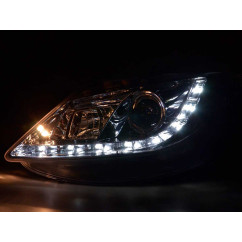 Phare Daylight LED feux de jour Seat Ibiza type 6J 08- chrome 