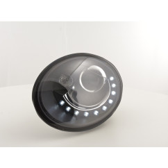 Phare Daylight LED DRL look VW New Beetle 2006-2012 noir
