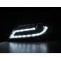 Phare Daylight LED feux de jour Audi A4 2008-2011 noir