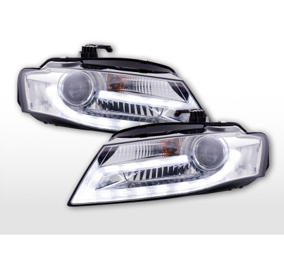 Phare Daylight LED feux de jour Audi A4 à partir de 2008 chrome 