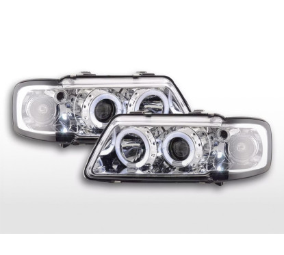 Phares avant Audi A3 type 8L 96-00 chrome 