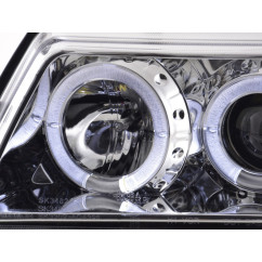 Phares avant Audi A3 type 8L 96-00 chrome 