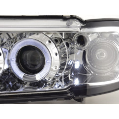 Phares avant Audi A3 type 8L 96-00 chrome 