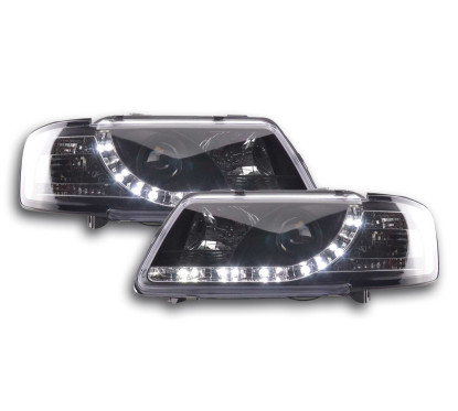 Phare Daylight LED DRL look Audi A3 type 8L 96-00 noir 