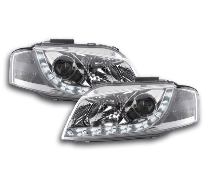 Phare Daylight LED feux de jour Audi A3 type 8P 03-08 chrome 