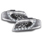 Phare Daylight LED feux de jour Audi A3 type 8P 03-08 chrome