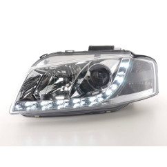 Phare Daylight LED feux de jour Audi A3 type 8P 03-08 chrome