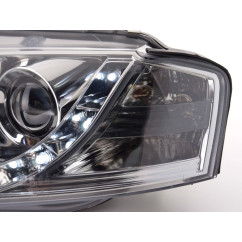 Phare Daylight LED feux de jour Audi A3 type 8P 03-08 chrome 
