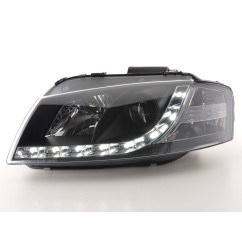 Phare Daylight LED feux de jour Audi A3 type 8P 03-08 noir