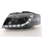 Phare Daylight LED feux de jour Audi A3 type 8P 03-08 noir