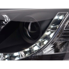 Phare Daylight LED feux de jour Audi A3 type 8P 03-08 noir 
