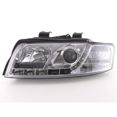 Phares Daylight Audi A4 type 8E 01-04 chrome 